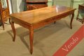 Table Louis XV merisier