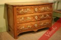 Commode parisienne en noyer Louis XIV