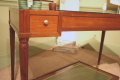 Table de trictrac en acajou époque Louis XVI