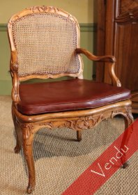 Fauteuil canné par Louis Cresson