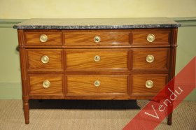 Commode acajou époque Louis XVI