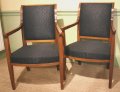 Paire de fauteuils époque Directoire