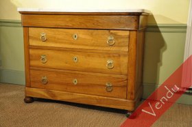 commode Restauration noyer