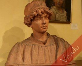 Terre cuite, jeune page