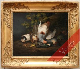 nature morte aux gibiers