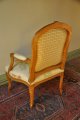 Paire de fauteuils à dossiers plats