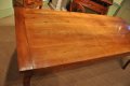Table Louis XV merisier