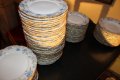 Service en porcelaine de Limoge