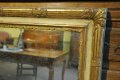 Miroir en bois doré