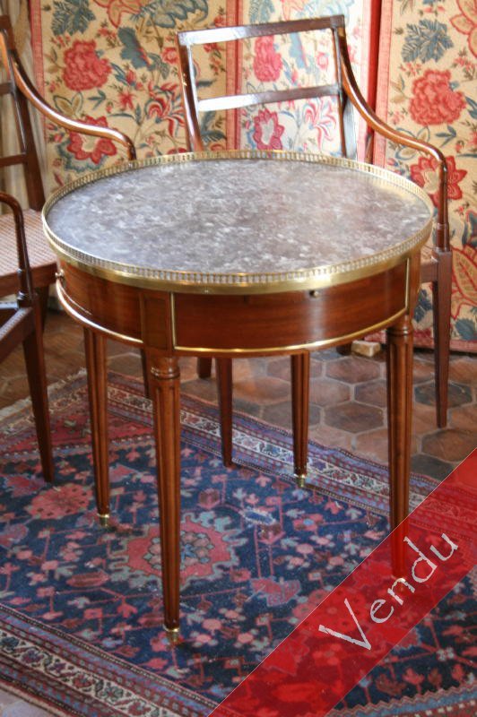 Table bouillotte Louis XVI
