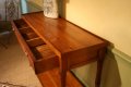 Console desserte Directoire en bois fruitier