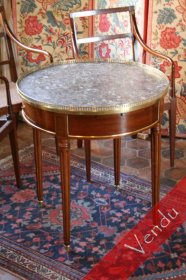 Table bouillotte Louis XVI