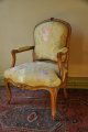 Paire de fauteuils à dossiers plats