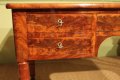 Bureau plat en acajou Restauration