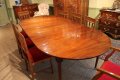 Table ronde en acajou massif