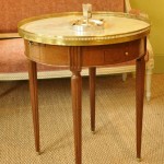 Table de bouillotte style Louis XVI