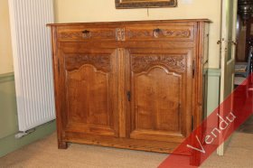 Buffet trois quart normand