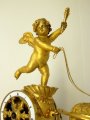 Pendule au char époque empire