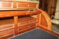 Large bureau Cylindre en acajou époque Louis XVI