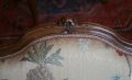 Paire de fauteuils Louis XV à dossiers plats