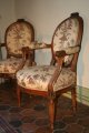 Paire de fauteuils en cabriolets époque Louis XVI