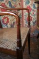 Quatre élégants fauteuils acajou