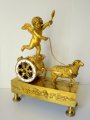 Pendule au char époque empire